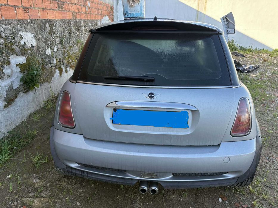 mini r56 somente para peças motor gasolina