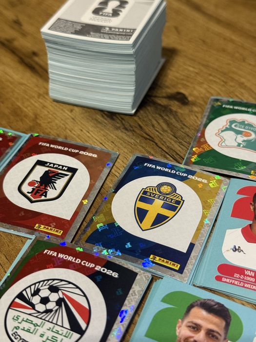 Aktualizacja 19.08.26 - Naklejki Panini FIFA World Cup 2026 - sprzedaż / różne numery