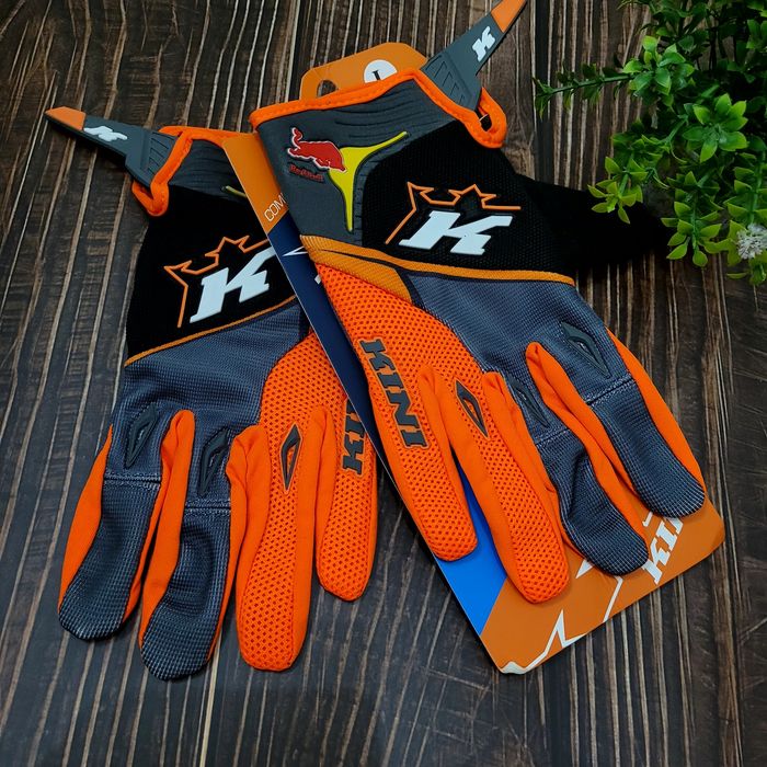 Rękawiczki motocrossowe enduro quad Red Bull Kini