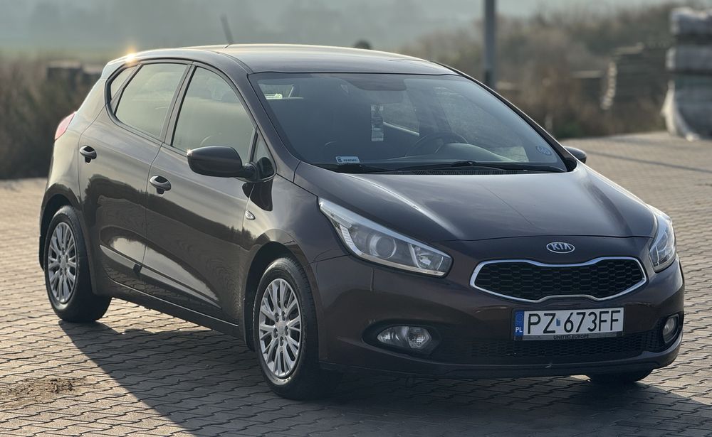 Kia Ceed II Hatchback 1.4 100KM, polski salon, 2wł, niski przebieg