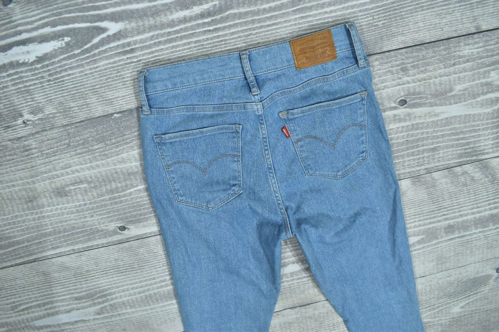 Levis 720 High Rise Super Skinny Spodnie Damskie Jeansy W28 L30