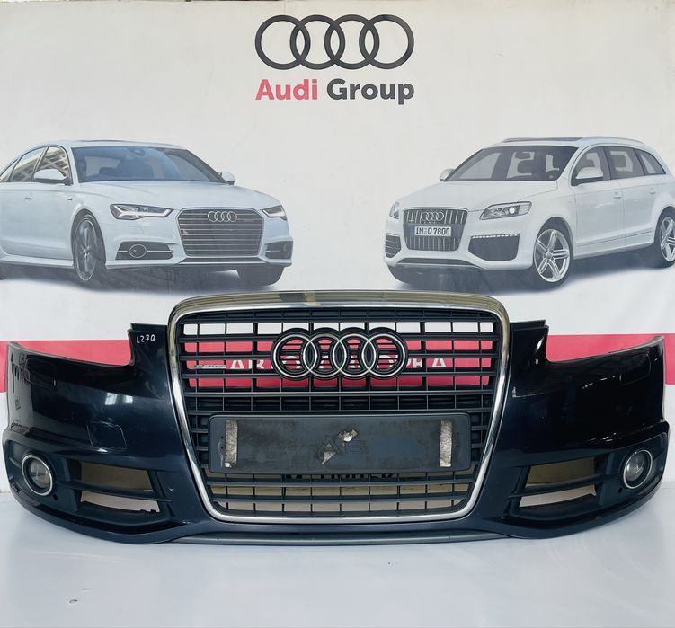 Бампер Передній Рестайлінг S-Line LZ7Q Audi A6 C6 Розборка Шрот Ауді А6 С6 С Лайн