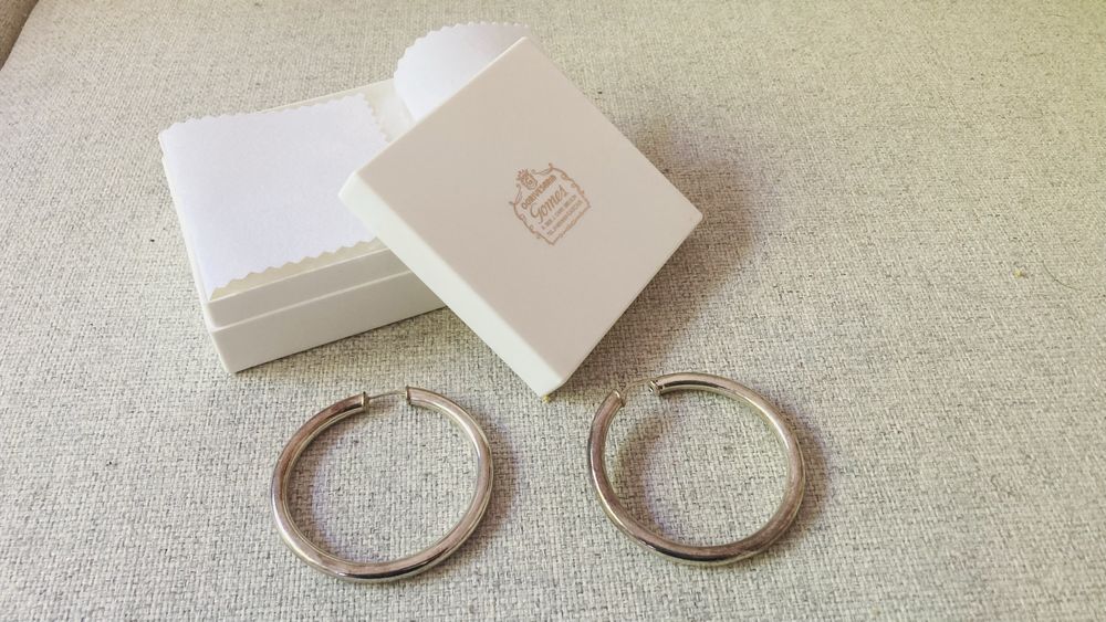 Argolas de Prata - nunca usadas