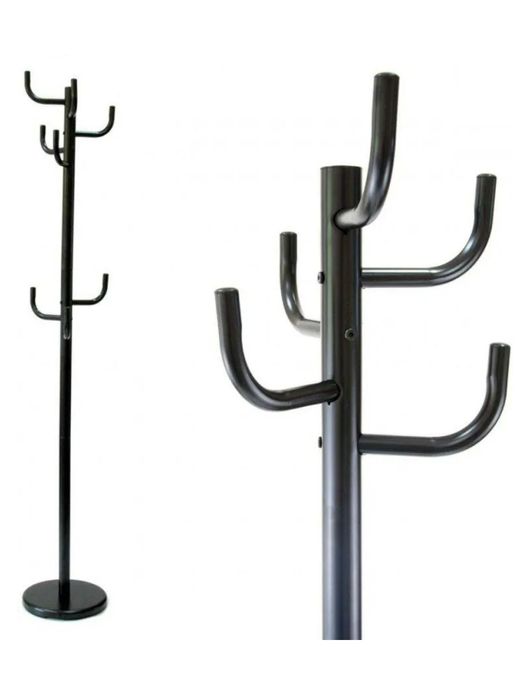 Wieszak do przedpokoju czarny