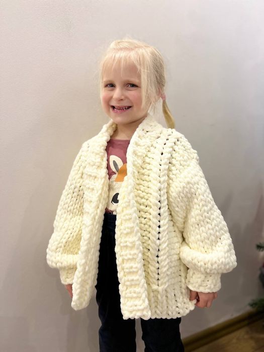 Кардиган плюшевий