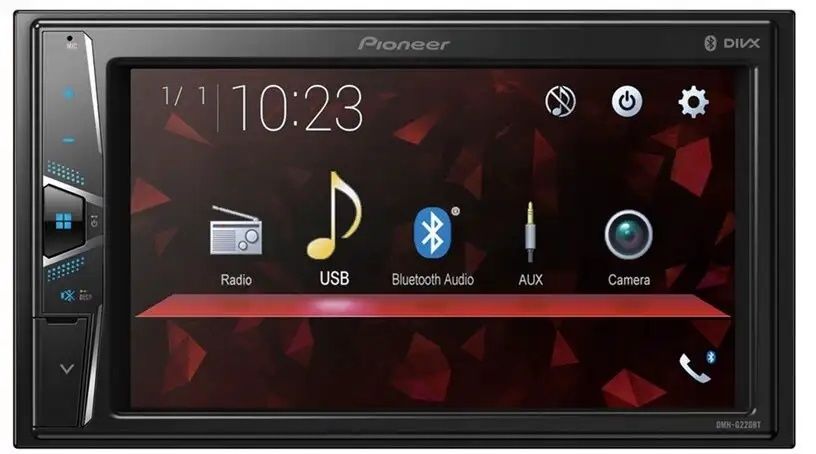 Pioneer DMH-G220BT Odtwarzacz multimedialny 2-DIN z 6.2” | USB | Bluetooth