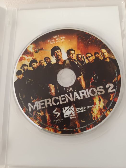 DVD mercenários 2