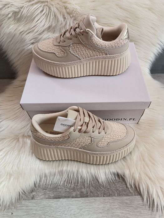 Buty Sneakersy Platforma Goodin Nowe rozmiar 38