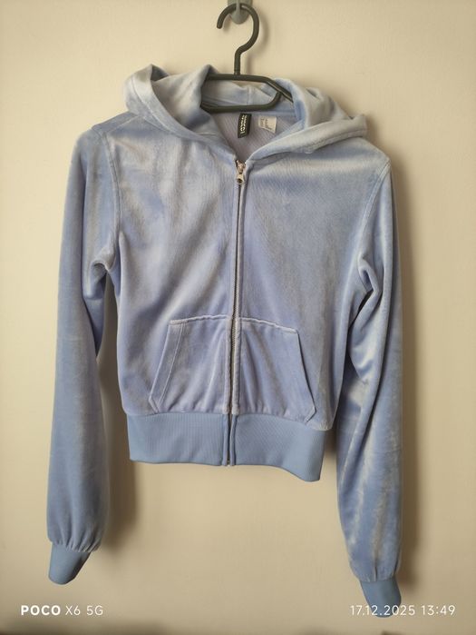 Bluza welurowa H&M
