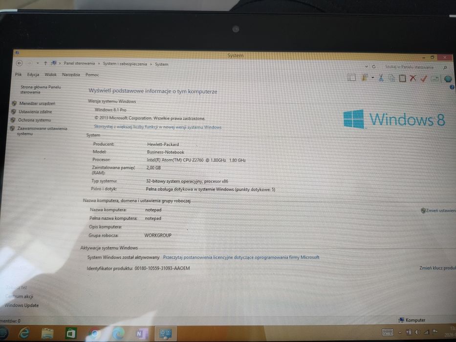 Tablet HP ElitePad 900 G1
