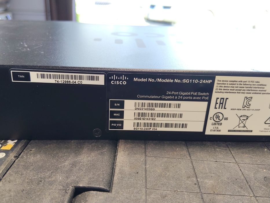 Cisco SG110-24HP
