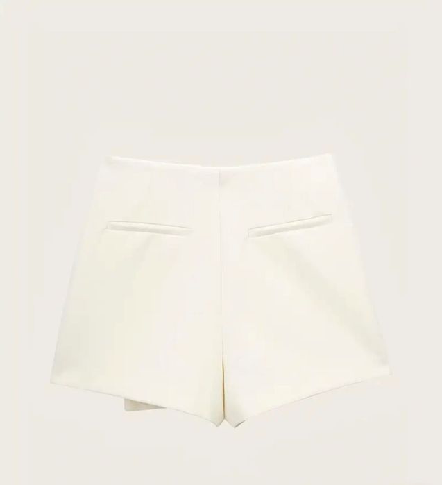 Спідниця-шорти молочна