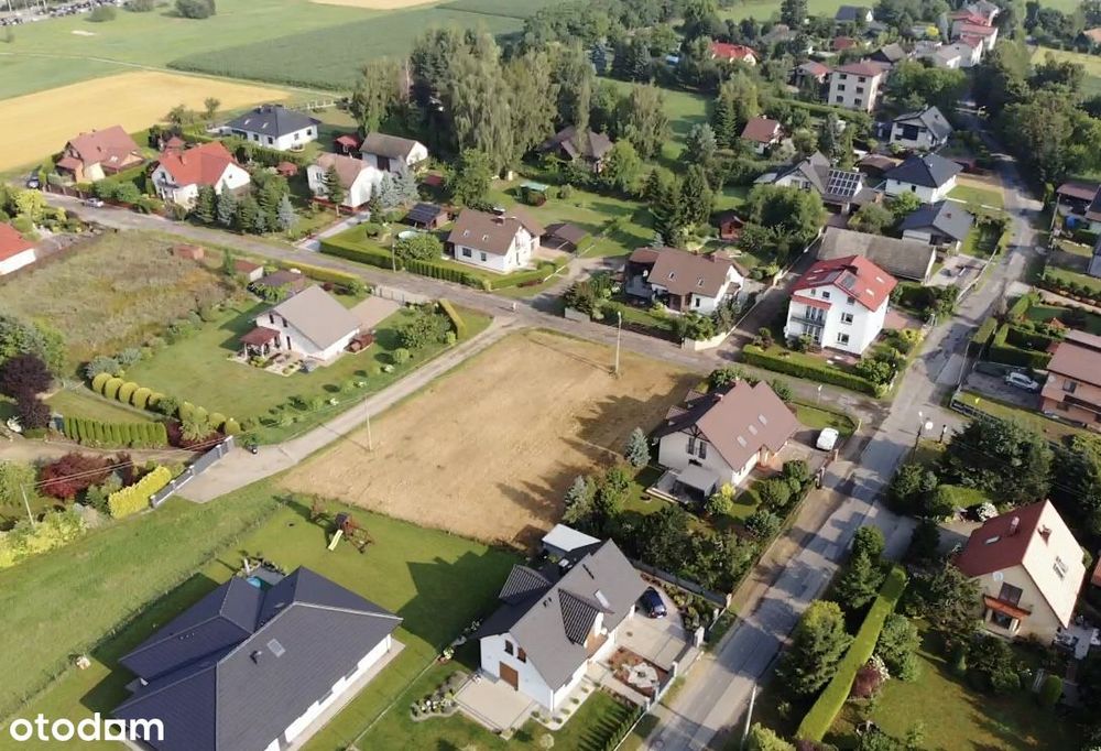 Działka budowlana 1200 m² | Wszystkie media | Jawiszowice ul. Hubala