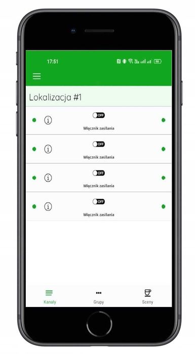 Sonoff 4CH R3 Przełącznik DIN WIFI SUPLA czterokanałowy