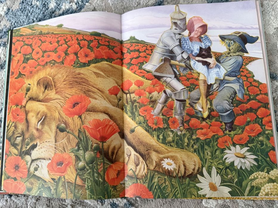 Детская книга Волшебник страны Оз Баум, Санторе