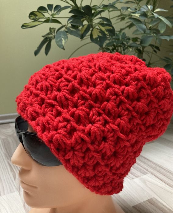 Czapka na szydełku