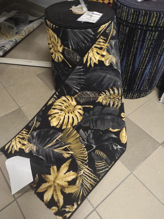 Chodnik na metry monstera 60 cm dywan dywanik antypoślizgowy