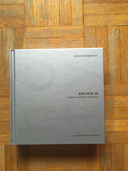 MILAN ADAMCIAK - ARCHIV III - rzadka książka + płyta! (słowacki)