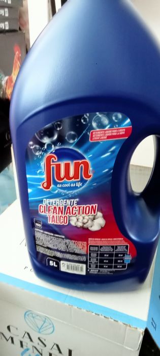 Detergente máquina da roupa