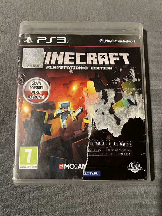 Minecraft PlayStation 3 Edition PS3 Gra USZKODZONA