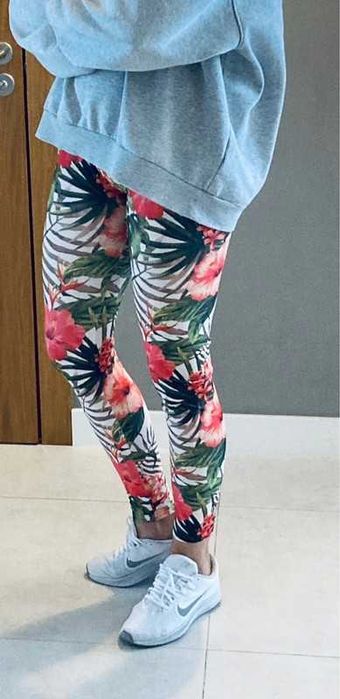 Deep Trip legginsy Aztec biodrówki rozm. L