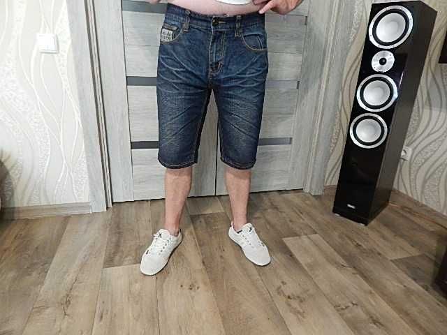 Шорты джинсовые, размер 32