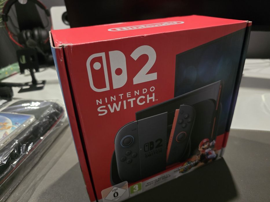 Nintendo Switch 2 (Mario Kart World Bundle) + Extras