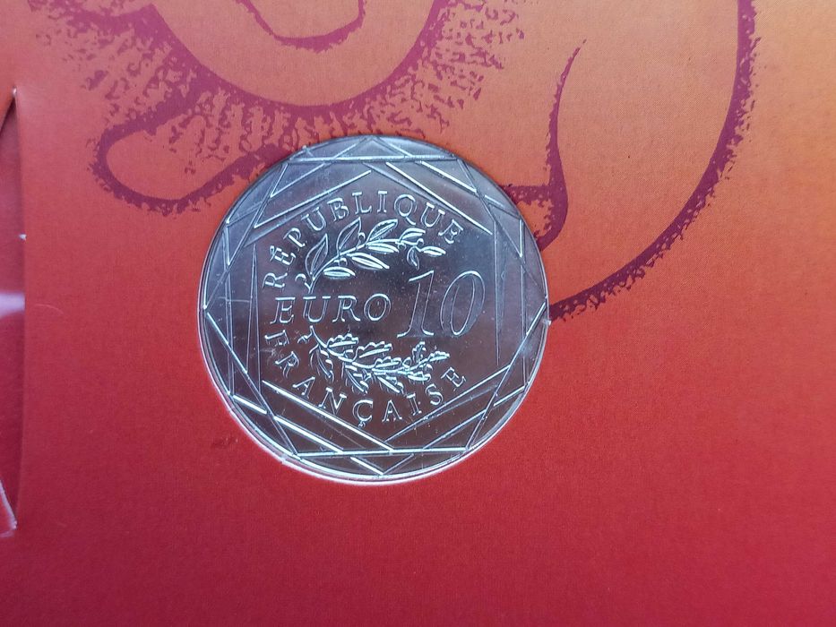 Moeda 10€ "Rei Leão" - França