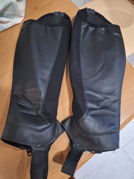 Polainas de equitação tamanho M