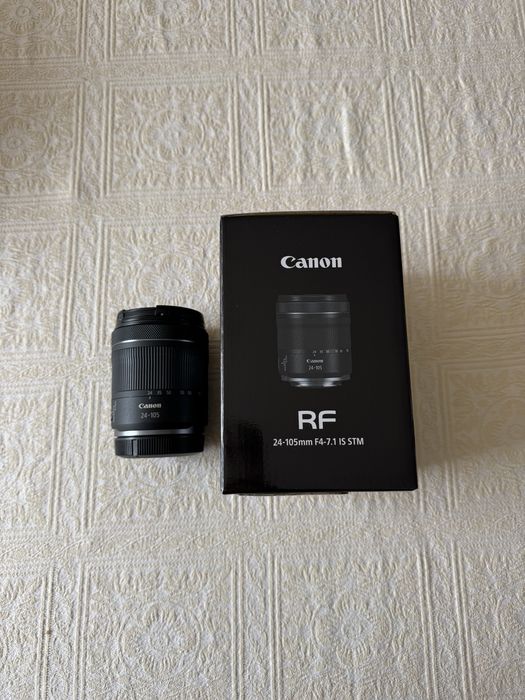 Objetiva Canon RF 24-105mm f/4-7.1 IS STM - Muito Versátil