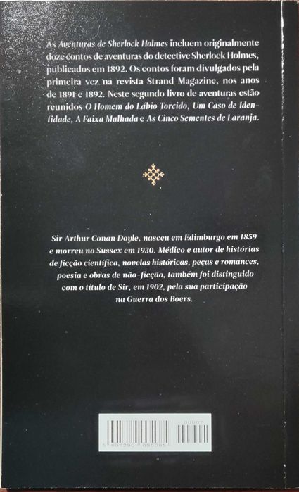 Livro "Aventuras de Sherlock Holmes II" de Sir Arthur Conan Doyle