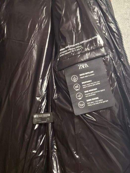 Пуховик ZARA M Оригінал