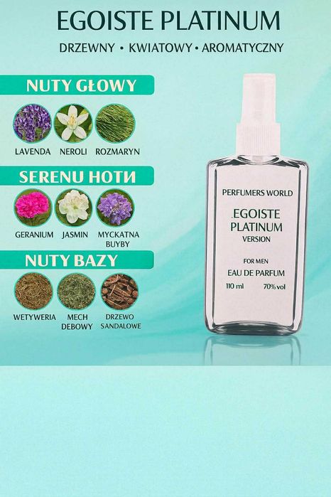 Egoiste Platinum perfum 110 ml