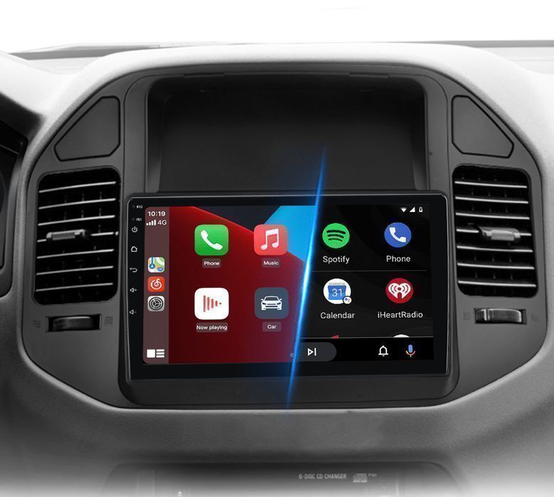 Radio Android 9” CarPlay Android Auto – Mitsubishi Pajero V60, V73