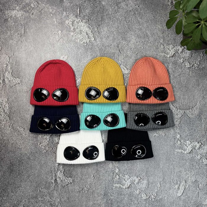 Шапка C.P. Company 2 лінзи шапка з лінзами СП Компани