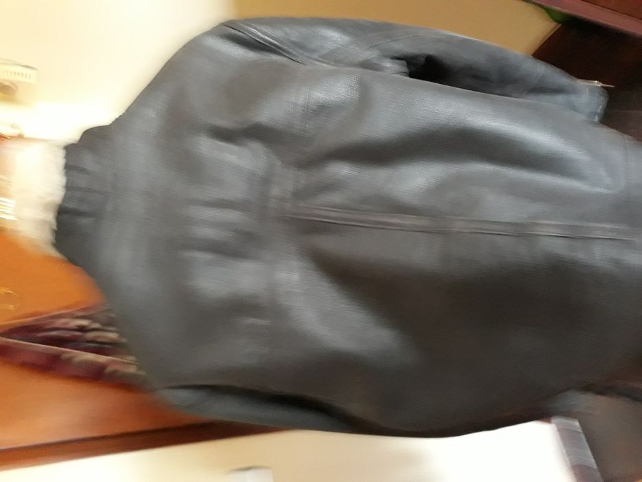 Casaco pele genuína unissex