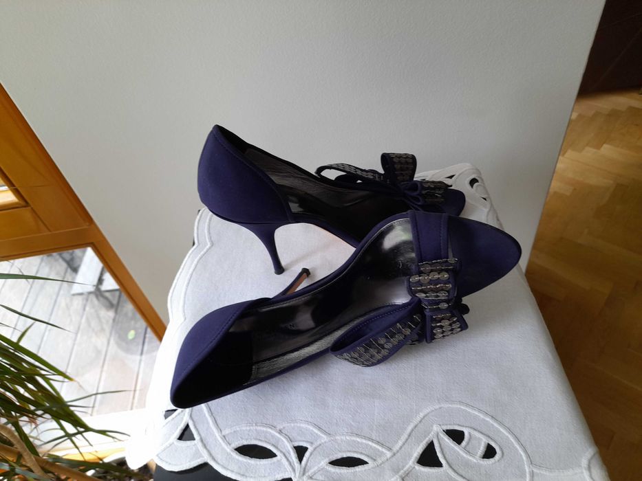 KAREN MILLEN szpilki czułenka PIĘKNE