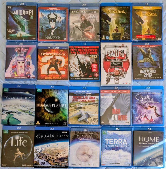 Blu-ray de Coleçcão (v 8 fotos).
