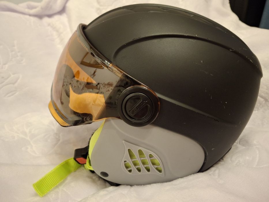 Kask Alpina Carat Le Visor Hm Charcoal Neon Matt 18/19