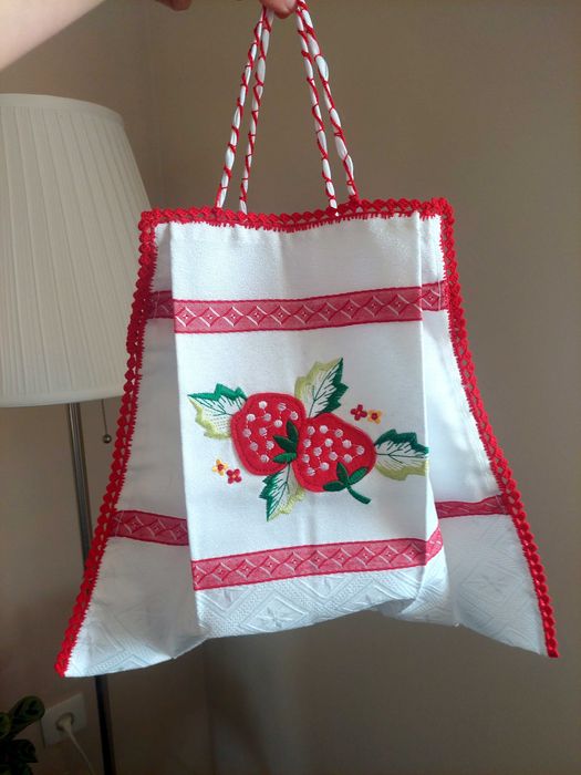 Saco do pão em croché