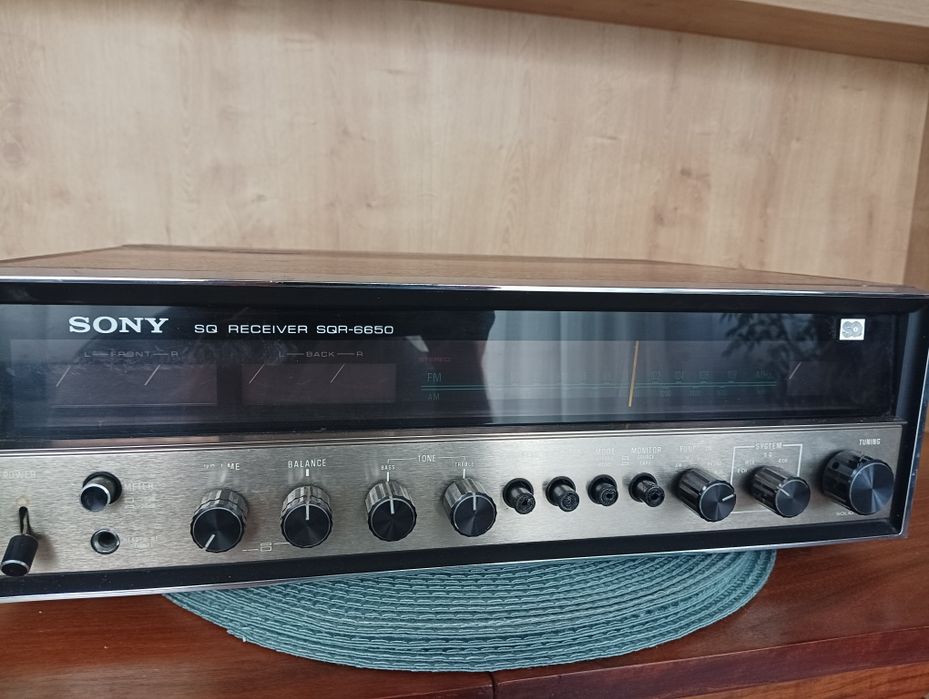 Sony SQR-6650 amplituner vintage SQ 4-kanałowy