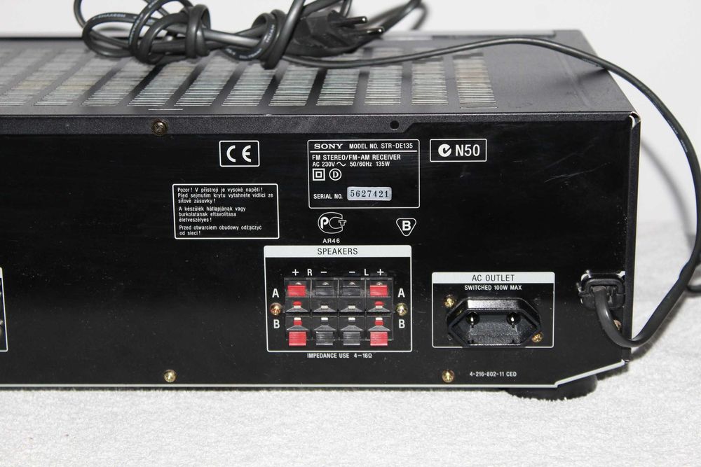 SONY STR-DE135 Amplituner wzmacniacz stereo RDS Wysyłka