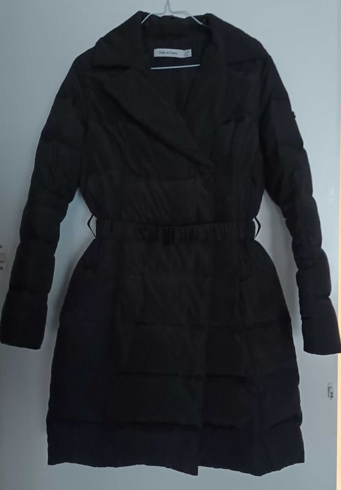 Casaco impermeável preto Pedro del Hierro