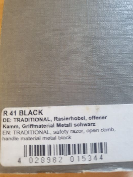 Станок для бритья Muehle R41 орегінал.