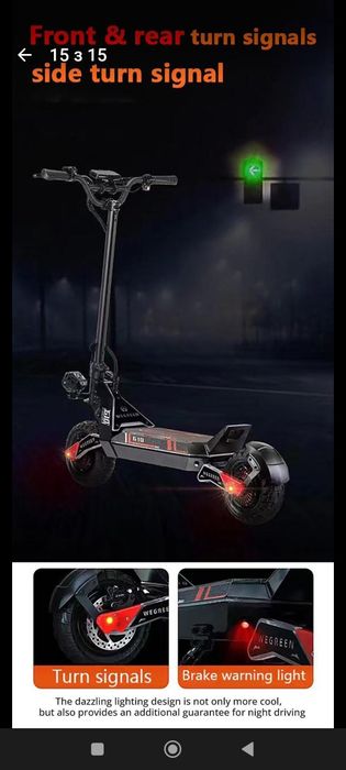 Самокат Obarter G10 2400kw