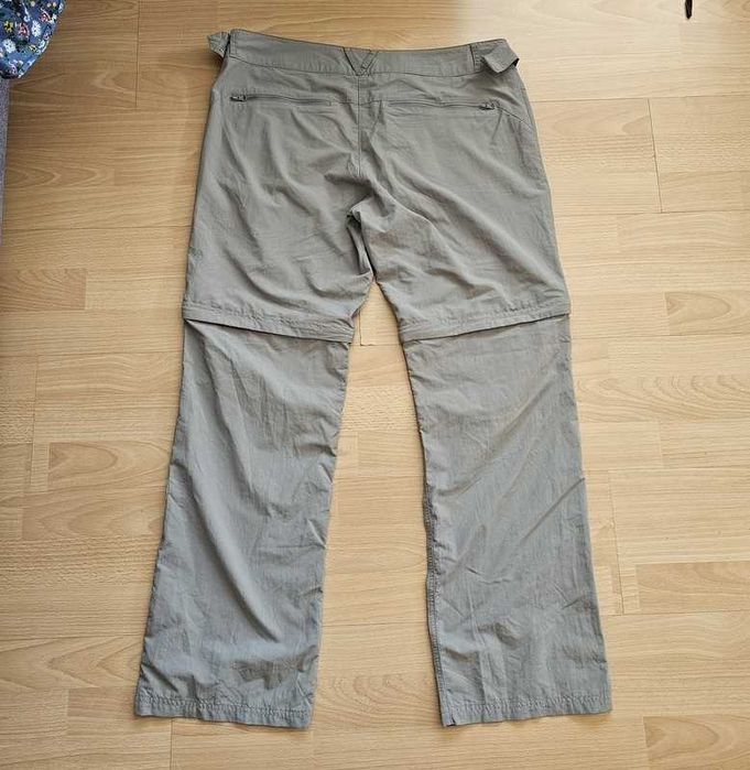Spodnie trekkingowe Quechua 44 XXL szare odpinane nogawki