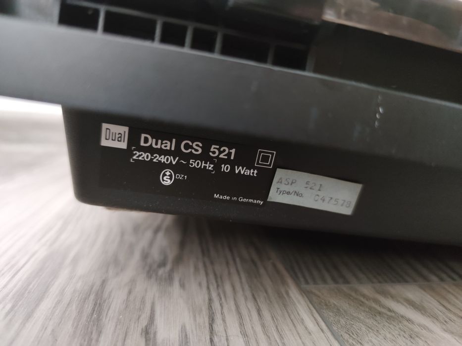 Gramofon Dual CS 521 + wkłada igła dms 240e hi end