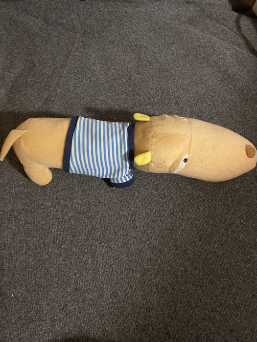 Собака такса игрушка мягкая подушка