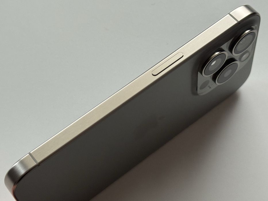  iPhone 15 Pro Natural Titanium JAK NOWY 100% oryginalny z zestawem