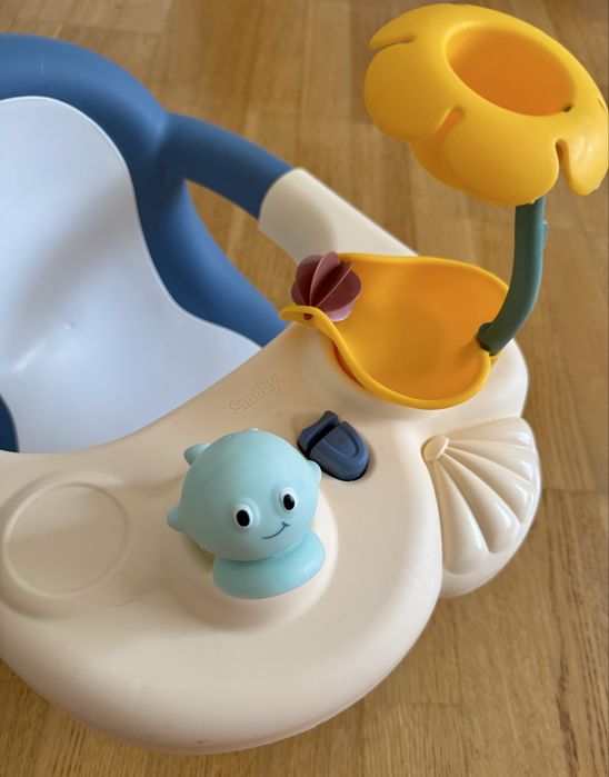 Стільчик для купання Smoby 2 в 1 з ігровою панелю